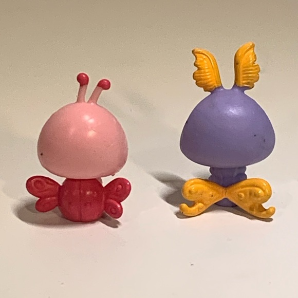 LOT OF 6 TEENIEST TINIEST LPS LITTLEST PET SHOP TOY FIGURES & 3 BOW ACCESSORIES - Picture 5 of 9